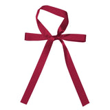 Silk Satin Neck Scarf Handle Ribbon Scarf Long Thin Chiffon