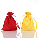 Silk Jewelry Satin Bags Logo Pouches 5PCS