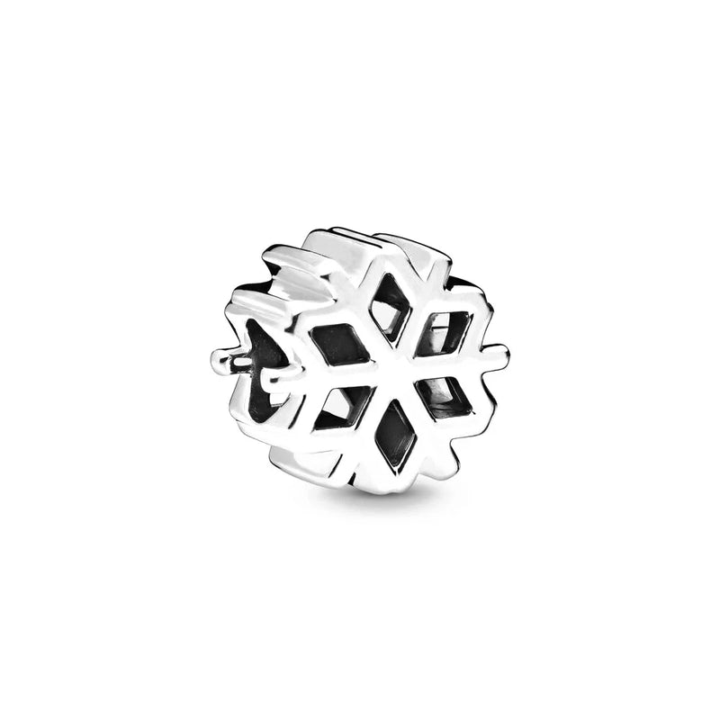 Silver 925 Openwork Hearts Bead Pendant Charm Bracelet DIY Berloque