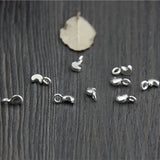 925 Silver Mini Moon Pendant Antique Jewelry Accessories PKY054