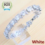 Silver 925 Bracelet with Cubic Zirconia Stones for Women
