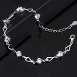 Amethyst 925 Silver Bracelet Wedding Gift