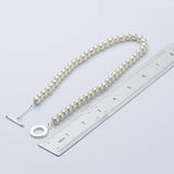 Silver 925 Jewelry Freshwater Pearl Necklaces For Women