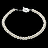 Silver 925 Jewelry Freshwater Pearl Necklaces For Women