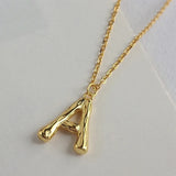 Silver 925 A Pendant Necklace Women's Exclusive Jewelry