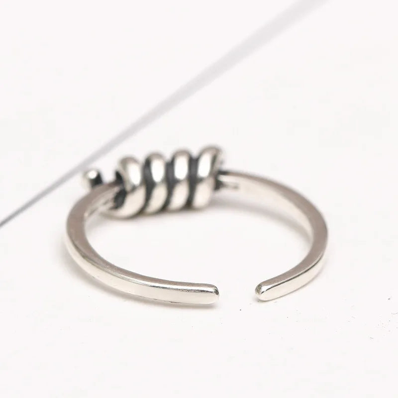 Vintage Silver 925 Toe Ring Adjustable Thai Body Jewelry