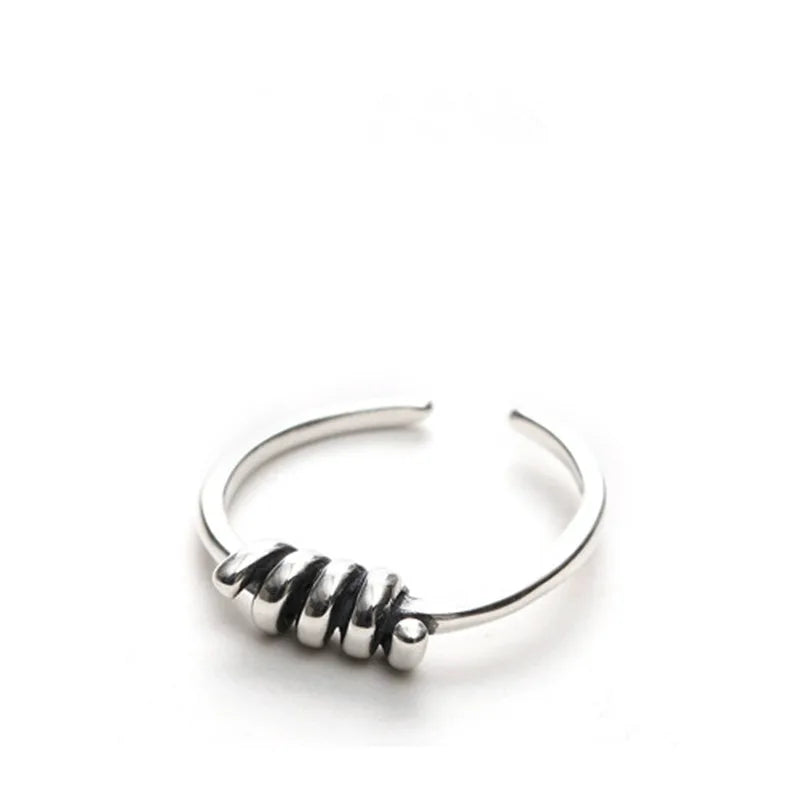 Vintage Silver 925 Toe Ring Adjustable Thai Body Jewelry