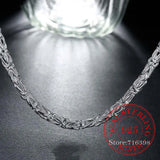 Silver 925 Necklace for Men Women Dragon Necklaces Homme Collier
