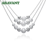 Layered Sand Bead Necklace For Women Wedding Jewelry