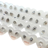 Silver 925 Herkimer Diamond Quartz Ear Stud Earrings