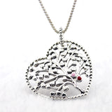 925 Silver Tree of Love Necklace & Pendant For Women Men's Chain