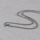 925 Silver Chain Necklace S Hook Sweater Jewelry