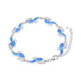 Silver 925 Spanish Bear Bracelets for Women Original Charm Couple Pearl Jewelry