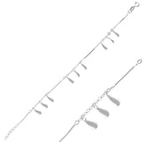 Silver 925 Sterling Dangle Bracelet