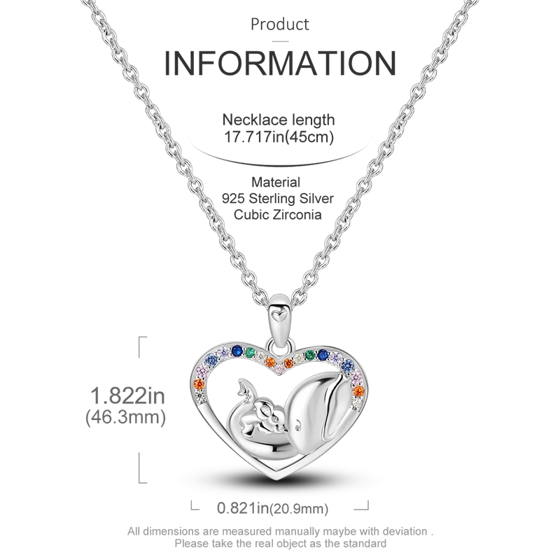 Silver Two-Tone Multi-Ring O Pendant Necklace DIY Women Jewelry