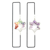 Silver Tree Of Life Chakra Bookmark Reiki Gravel Stone Crystal