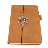 Silver Tree Of Life Chakra Bookmark Reiki Gravel Stone Crystal