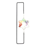 Silver Tree Of Life Chakra Bookmark Reiki Gravel Stone Crystal
