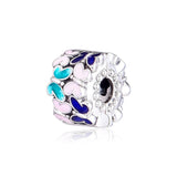 925 Silver Butterfly Charm for Bracelets - Jewelry Making Gift