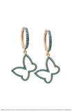 Silver Butterfly Women's Earrings