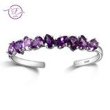 Sterling Silver Amethyst Bracelets for Women