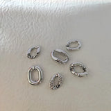 Silver Acrylic Chain Link for Jewelry Making DIY Bag Decoration