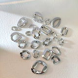 Silver Acrylic Chain Link for Jewelry Making DIY Bag Decoration