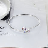 Personalized Birthstone Bracelet Fine Jewelry Anniversary Gift for Women
