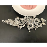 Silver Crystal Wedding Crown Diamond Bridal Headwear