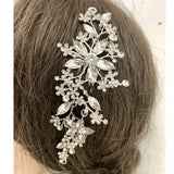Silver Crystal Wedding Crown Diamond Bridal Headwear