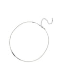Silver Clavicle Chain Necklace Girls Neck Chain Snake Bone Chain
