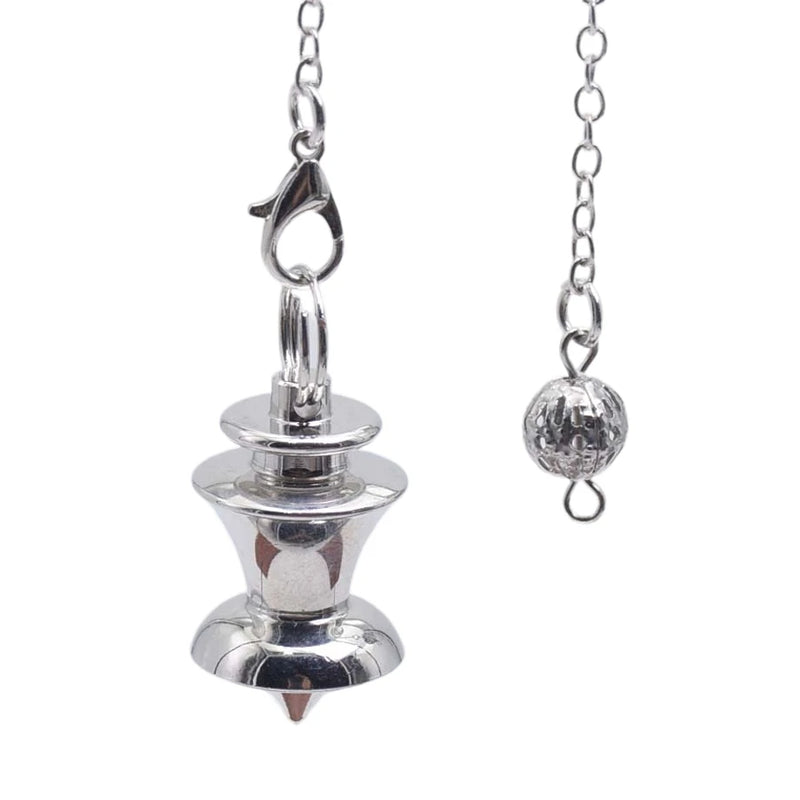 Silver Copper Pendulum for Divination Spiritual Esoteric Radiesth