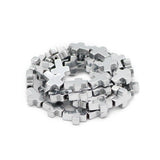 Jesus Shape Hematite Stone Spacer Beads for DIY Jewelry Making