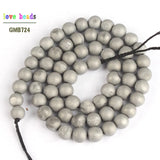 Silver Drusy Clusters Agate Round Beads 15'' 6mm 8mm 10mm