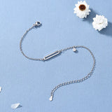 Silver Geometry Zircon Bracelet For Women