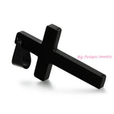 Silver Cross Necklace for Women Stainless Steel Jewelry