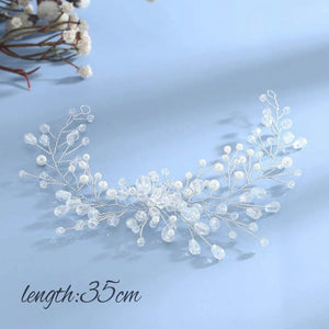 Crystal Headband for Bride Women Wedding Hairband