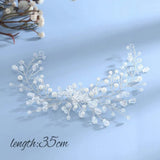 Crystal Headband for Bride Women Wedding Hairband