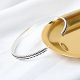 Vintage Feather Charm Bracelet &Bangle For Women Jewelry