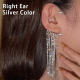 Zircon Butterfly Ear Cuff Clip Earring