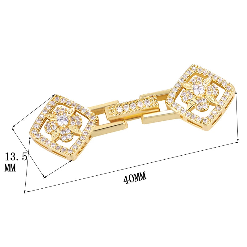 Silver Pearl Bracelet Single Buckle Clasp Women Wedding DIY