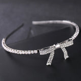 Silver Rhinestone Wedding Hair Ornaments Crystal Tiara Crown Bridal Hairband