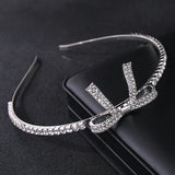 Silver Rhinestone Wedding Hair Ornaments Crystal Tiara Crown Bridal Hairband