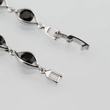 Silver Zircon Bracelet Health Jewelry For Women