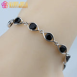 Silver Zircon Bracelet Health Jewelry For Women
