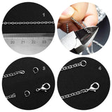 Stainless Steel Cable Chain With Lobster Clasps And Jump Rings