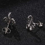 Scorpion Stud Earring Punk Halloween Jewelry SP0678