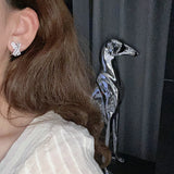 Geometric Zircon Ear Stud Party Jewelry Earrings for Women Girls