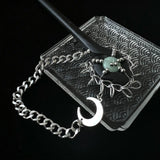 Rhinestone Snake Hair Clip for Women