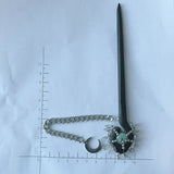 Rhinestone Snake Hair Clip for Women